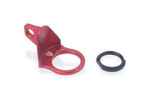 Bracket for clutch or rear brake fluid tank CNC Racing 12ml <p>Rosso</p>