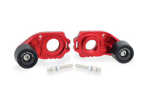 Cursori Tendicatena Racing con tampone Ducati <p>Rosso</p>