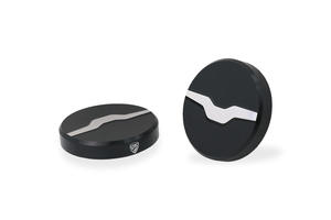 Cover tappo superiore forcella Moto Guzzi <p>Nero</p>