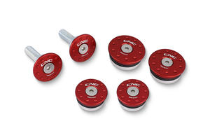 Frame caps kit Ducati Hypermotard 821/939 <p>Rosso</p>