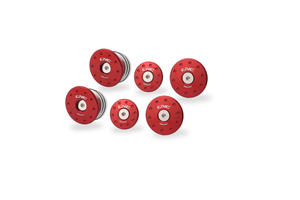 Kit tappi telaio Ducati Monster 937 (per montaggio con TC325) <p>Rosso</p>