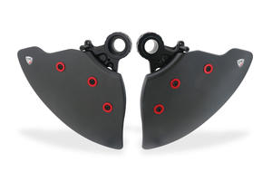 GP DUCTS EVO - Sistema Raffreddamento Impianto Frenante - Carbonio Opaco <p>Rosso</p>