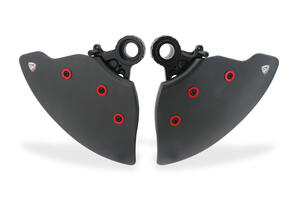 GP DUCTS EVO - Sistema Raffreddamento Impianto Frenante - Carbonio Lucido <p>Rosso</p>