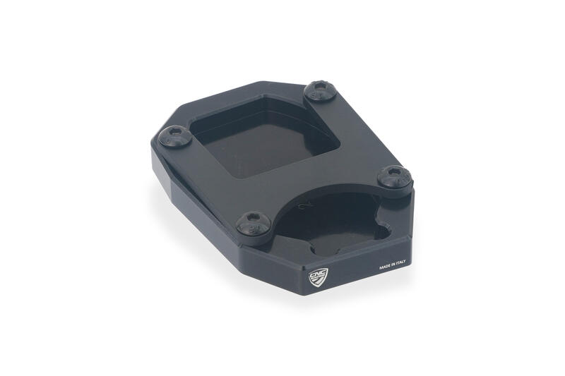 Kickstand base extension for Ducati Multistrada V2 MY2025 Black
