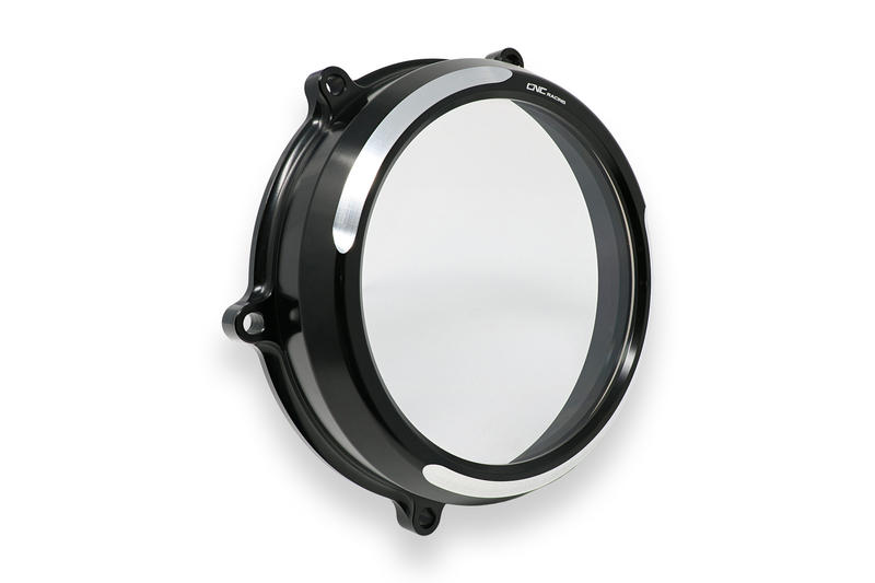 Carter trasparente per frizioni ad olio Ducati Panigale V4 BICOLOR Nero