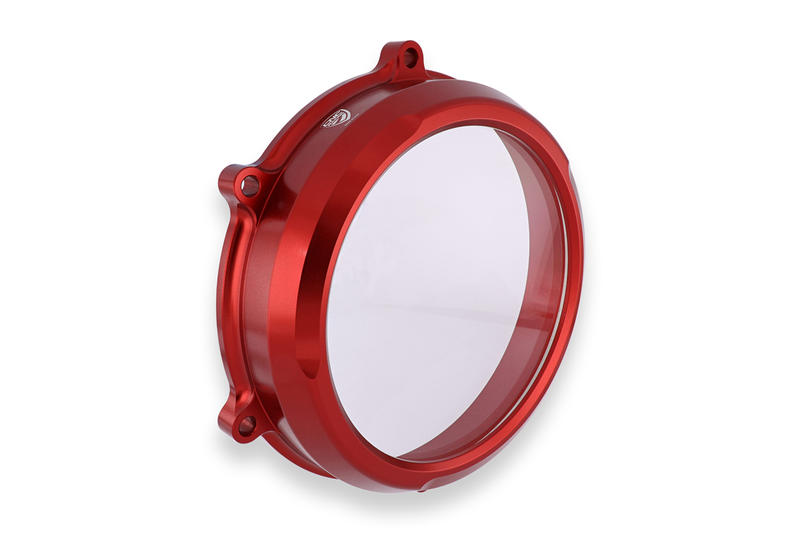 Carter trasparente per frizioni a olio Ducati Panigale V4 Rosso
