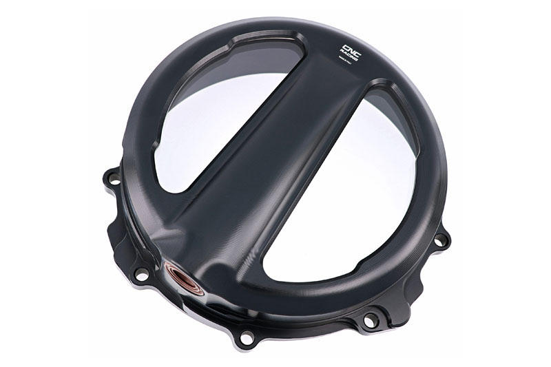 Clear clutch cover MV Agusta - cable control Nero