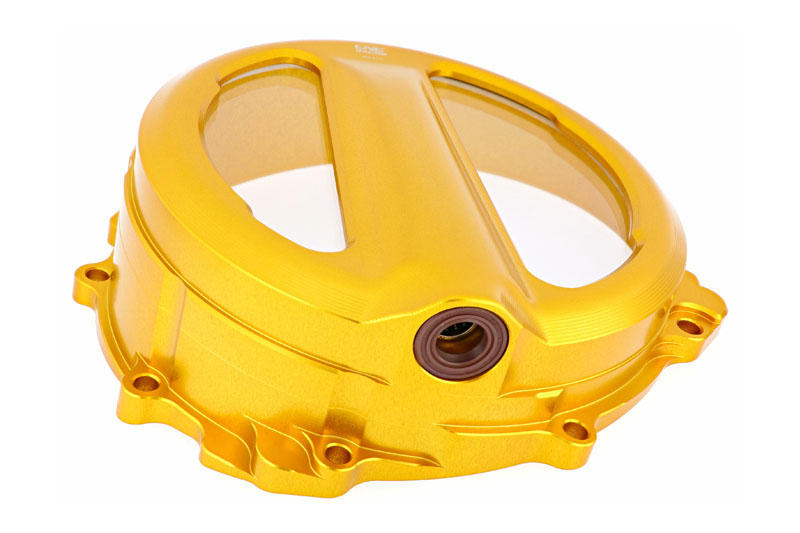 Clear clutch cover MV Agusta - cable control Oro