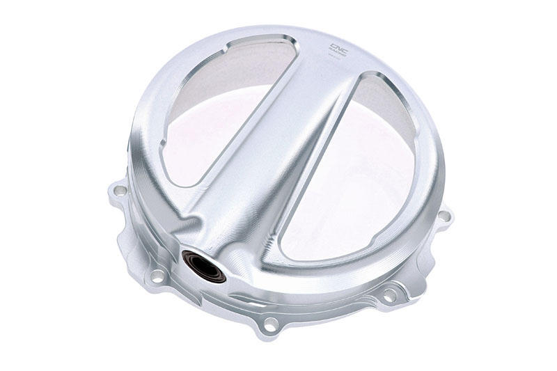 Clear clutch cover MV Agusta - cable control Argento
