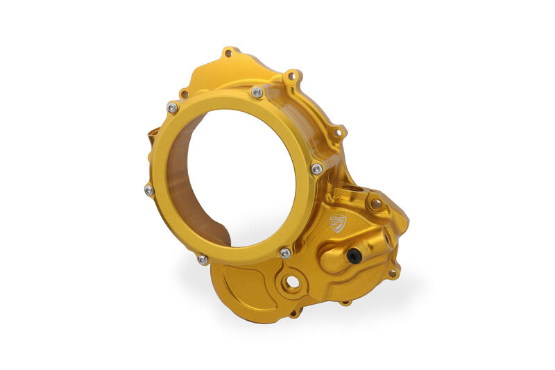 Carter trasparente per frizioni ad olio Ducati Oro