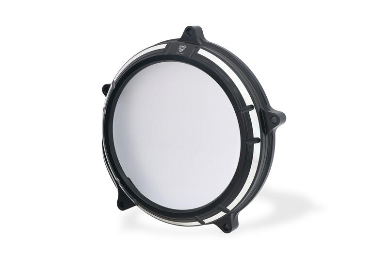 Clear clutch cover KTM Nero/Argento