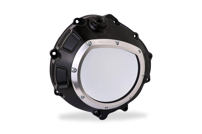 Clear clutch cover BMW Nero/Argento
