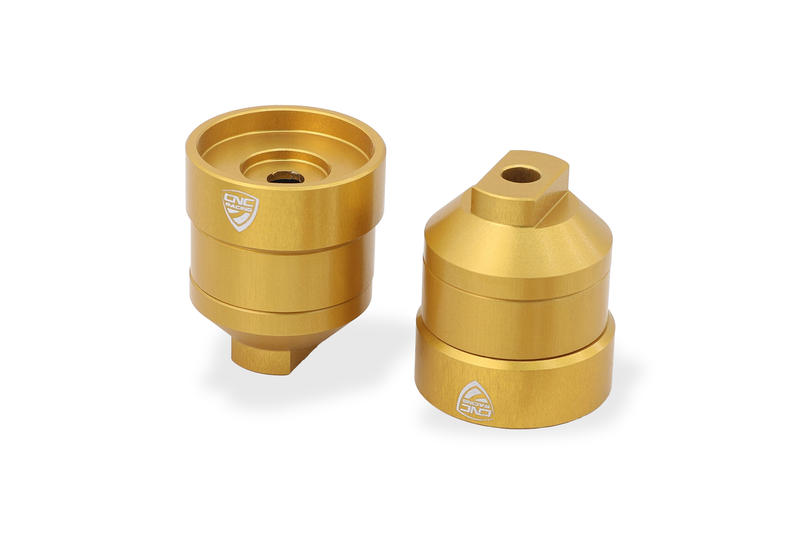 Handlebar ends Moto Guzzi V85 TT Oro