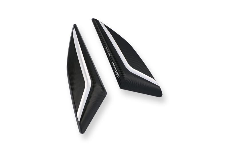 Mirror blank covers Ducati Panigale V4 Nero