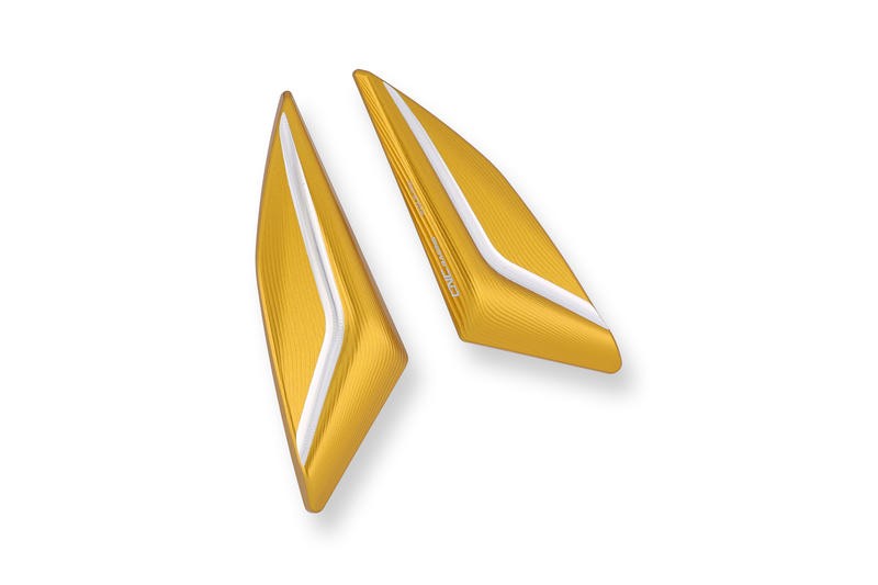 Mirror blank covers Ducati Panigale V4 Oro