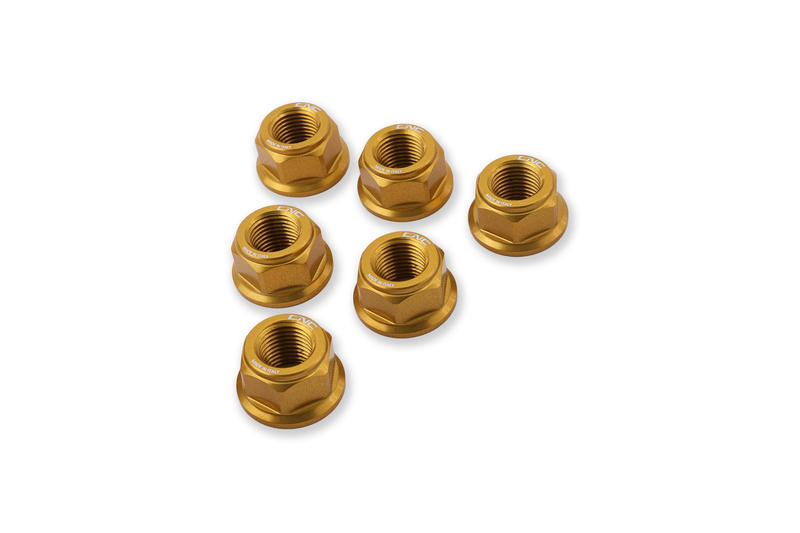 NUTS RING GEAR M10X1.0 Oro