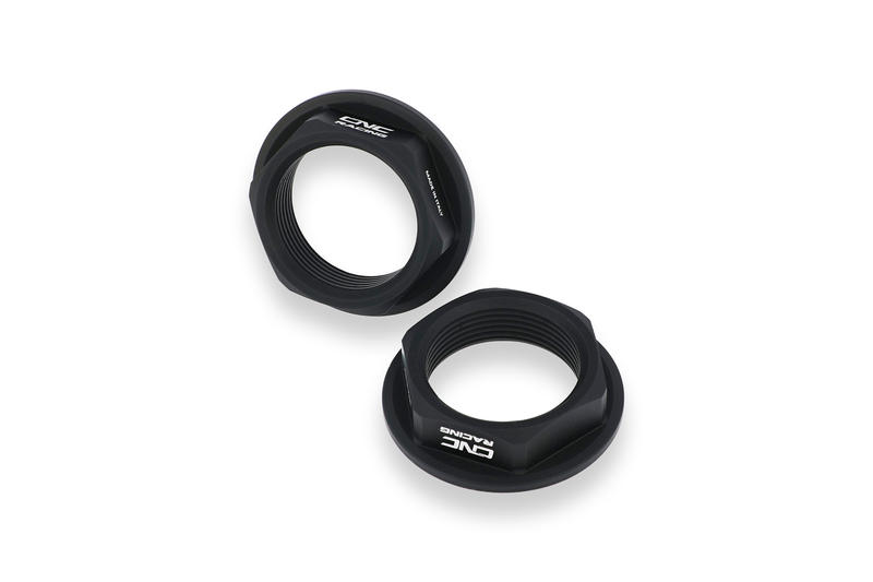Rear wheel axle nuts set Ducati Nero