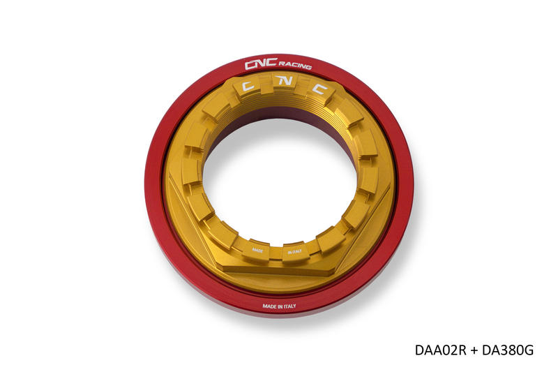 Dado ruota posteriore DX Ducati Oro