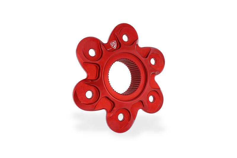 Flangia portacorona Ducati Red