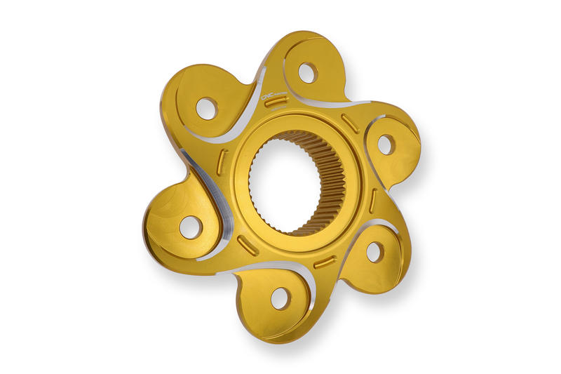 Rear sprocket flange Ducati - Bicolor Oro/Argento