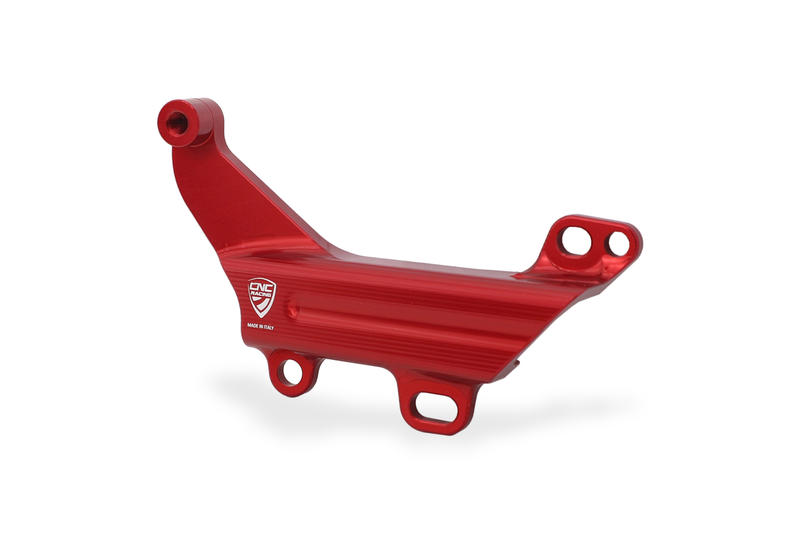 Cover tubazioni con supporto serbatoio freno posteriore Ducati Rosso