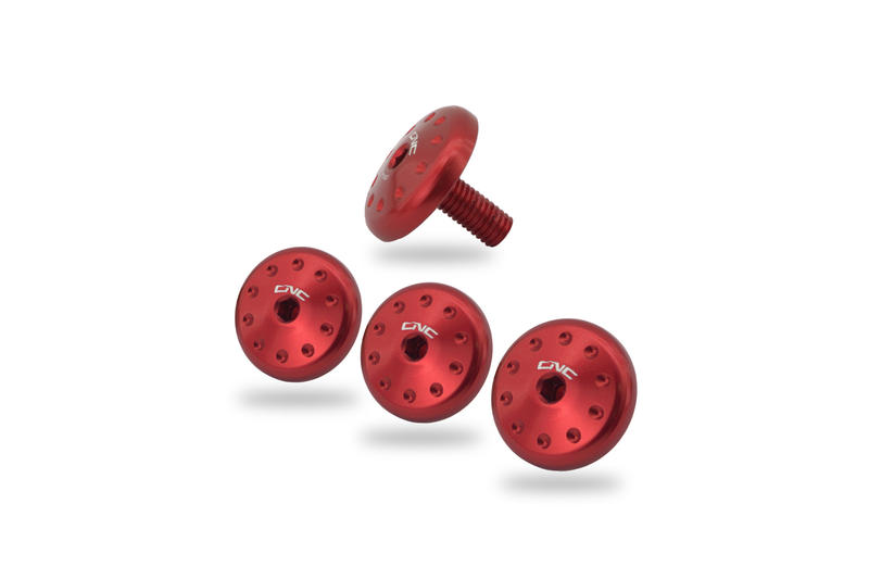 Screw kit radiator side covers Ducati Multistrada V4 Rosso