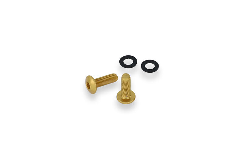 Screen bolt kit - Ducati - 2 pcs Oro