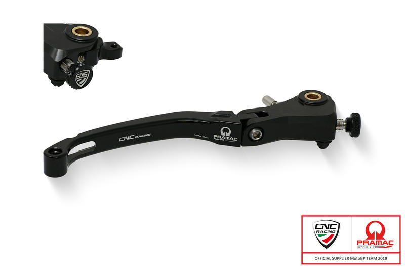 Brake lever Race - folding Pramac Racing Limited Edition Nero