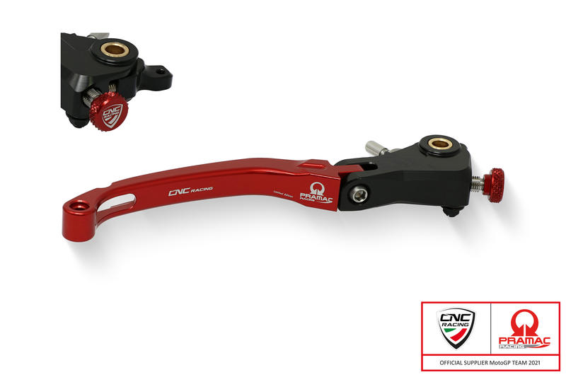 Brake lever Race - folding Pramac Racing Limited Edition Rosso