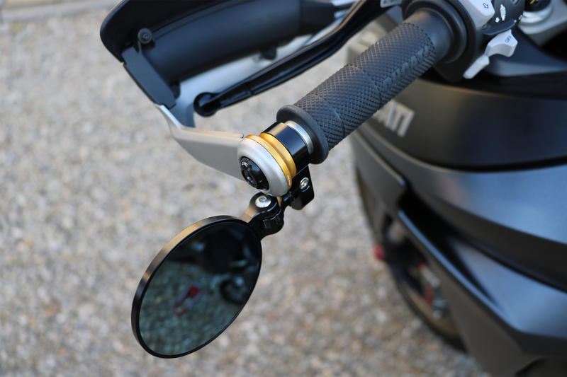 Adattatore specchio bar-end Rocket per Multistrada Oro