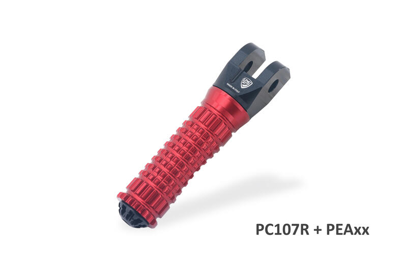 Kit poggiapiedi Sport - Passeggero Rosso