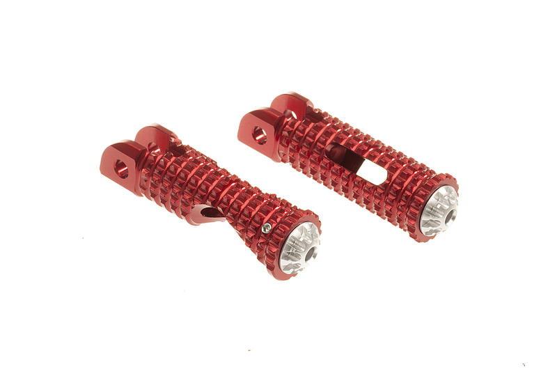 Poggiapiedi per pedane pilota originali Ducati MV Agusta Rosso