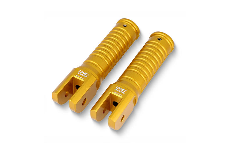 Poggiapiedi passeggero pedane originali Ducati Oro