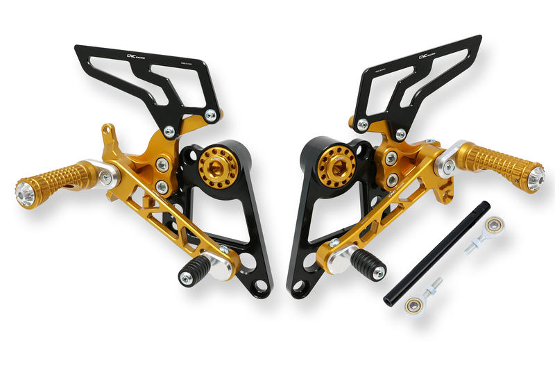 Adjustable rear sets Ducati Monster S2R S4R S4RS Oro