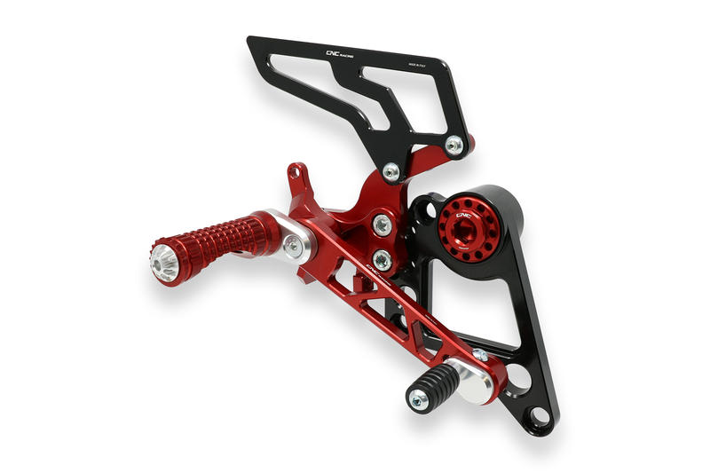 Adjustable rear sets Ducati Monster S2R S4R S4RS Rosso