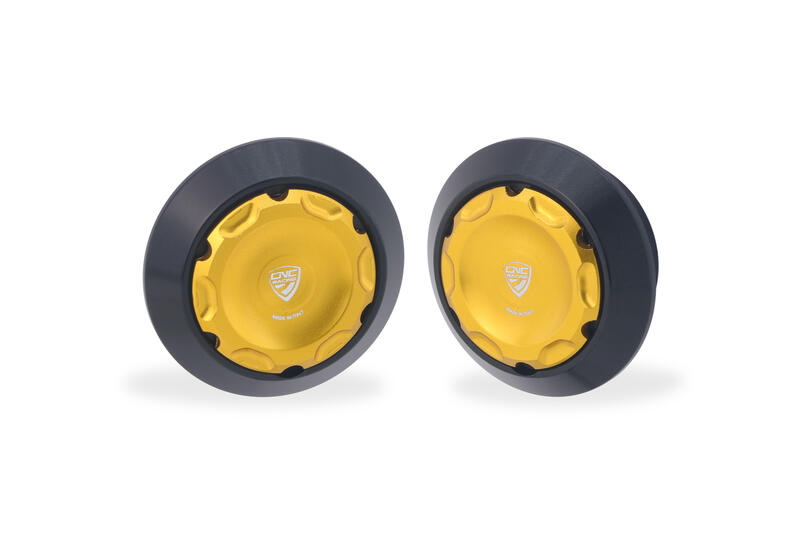 Tappi per viti centrali pedane originali Ducati Multistrada V2 MY2025 Oro