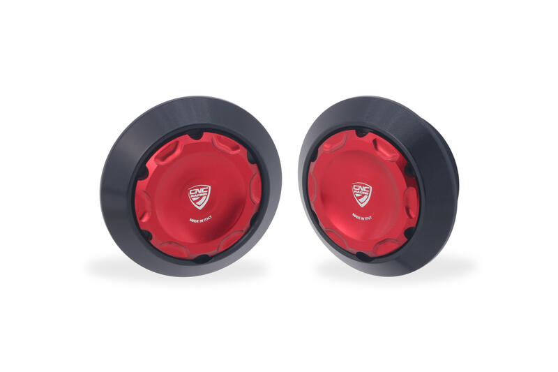 Tappi per viti centrali pedane originali Ducati Multistrada V2 MY2025 Rosso