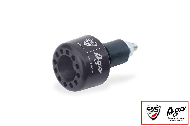 Contrappeso singolo - Giacomo Agostini Limited Edition Nero