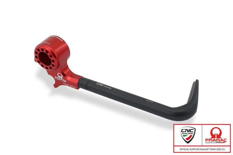 Lever-Guard Street - Protezione leva freno anteriore con attacco specchio - Pramac Racing Limited Edition Rosso