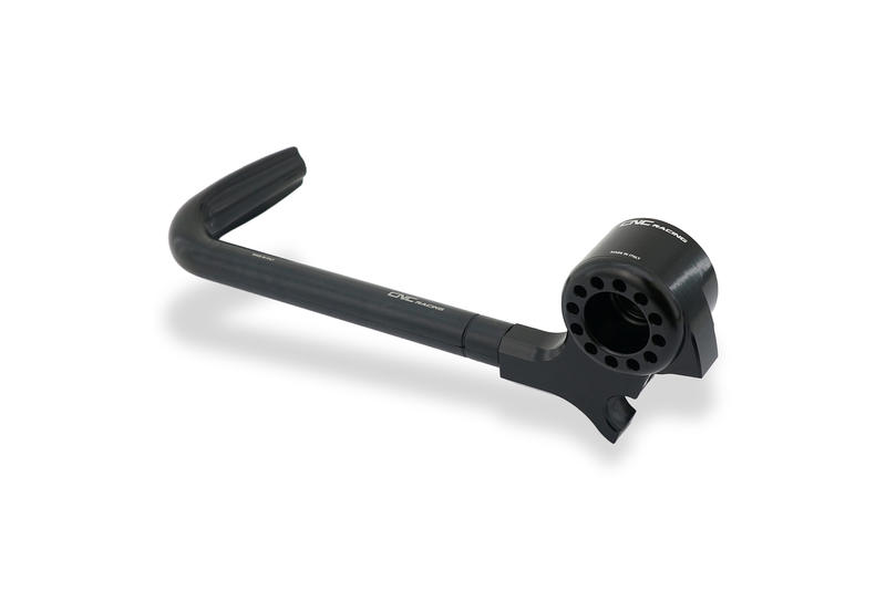 Lever-Guard Street - Protezione leva frizione con attacco specchio Nero