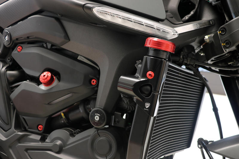 Radiator side protector Ducati Monster 937 Nero