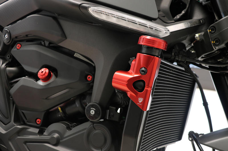 Radiator side protector Ducati Monster 937 Rosso