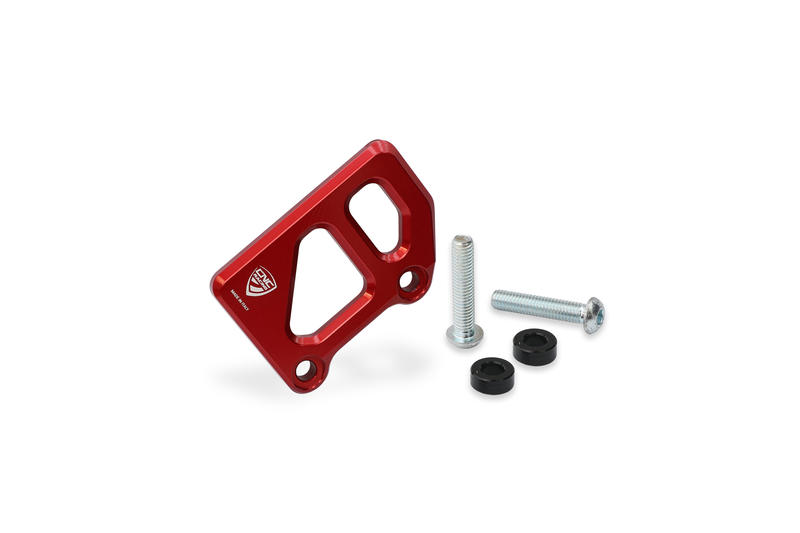 Rear brake master cylinder protector - Rearsets CNC Racing Rosso