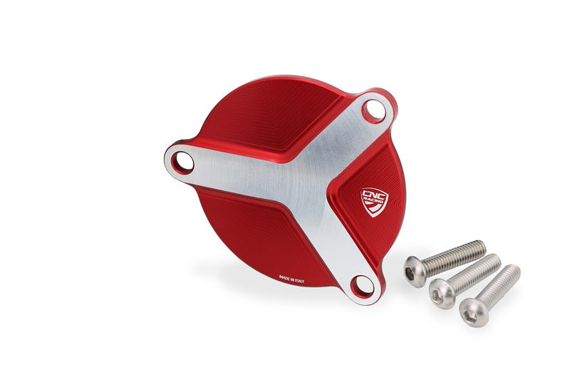 Oil filter protector Ducati Diavel V4 Rosso