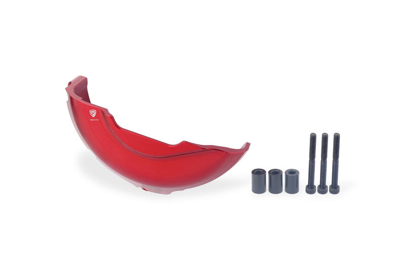 Clutch cover protector Ducati Multistrada V2, Panigale V2 and Streetfighter V2 MY2025 Rosso