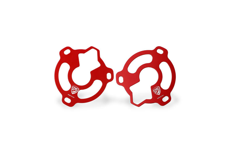 Protezioni elettro ventola radiatore Multistrada V4 Rosso