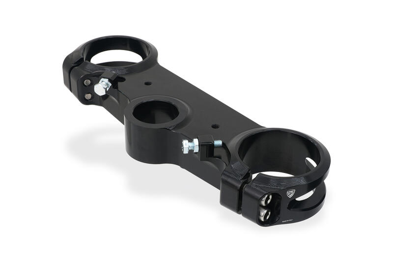 Piastre di sterzo Ducati Hypermotard 698 Mono - Inferiore + cannotto Nero