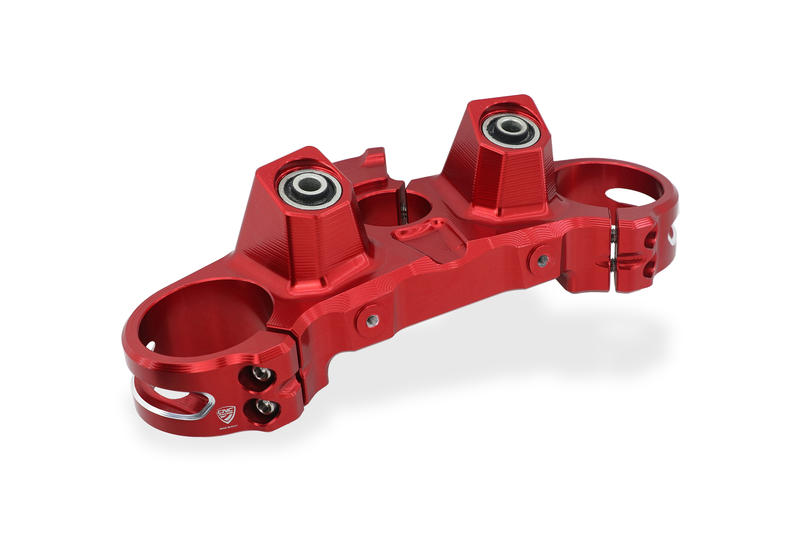 Piastre di sterzo Ducati Diavel V4 - Superiore Rosso