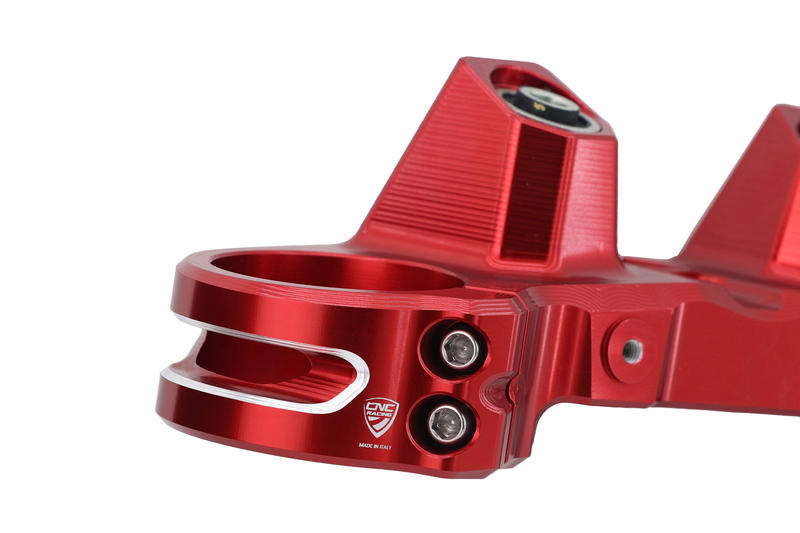 Piastre di sterzo Ducati Diavel V4 - Superiore Rosso