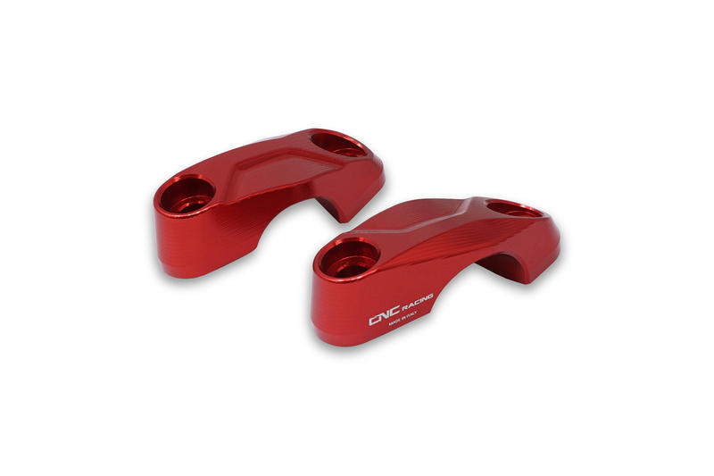 Handlebar upper clamp kit Ducati Streetfighter V4 - V2 Rosso